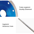 125mm super thin X shape diamond porcelain saw blade hot sintered diamond circular disc for cutting porcelain tiles